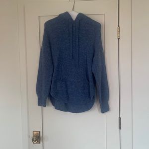 Blue knit madewell casual sweater